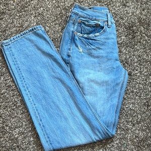 90s low rise straight leg jeans from American Eagle Outfitters